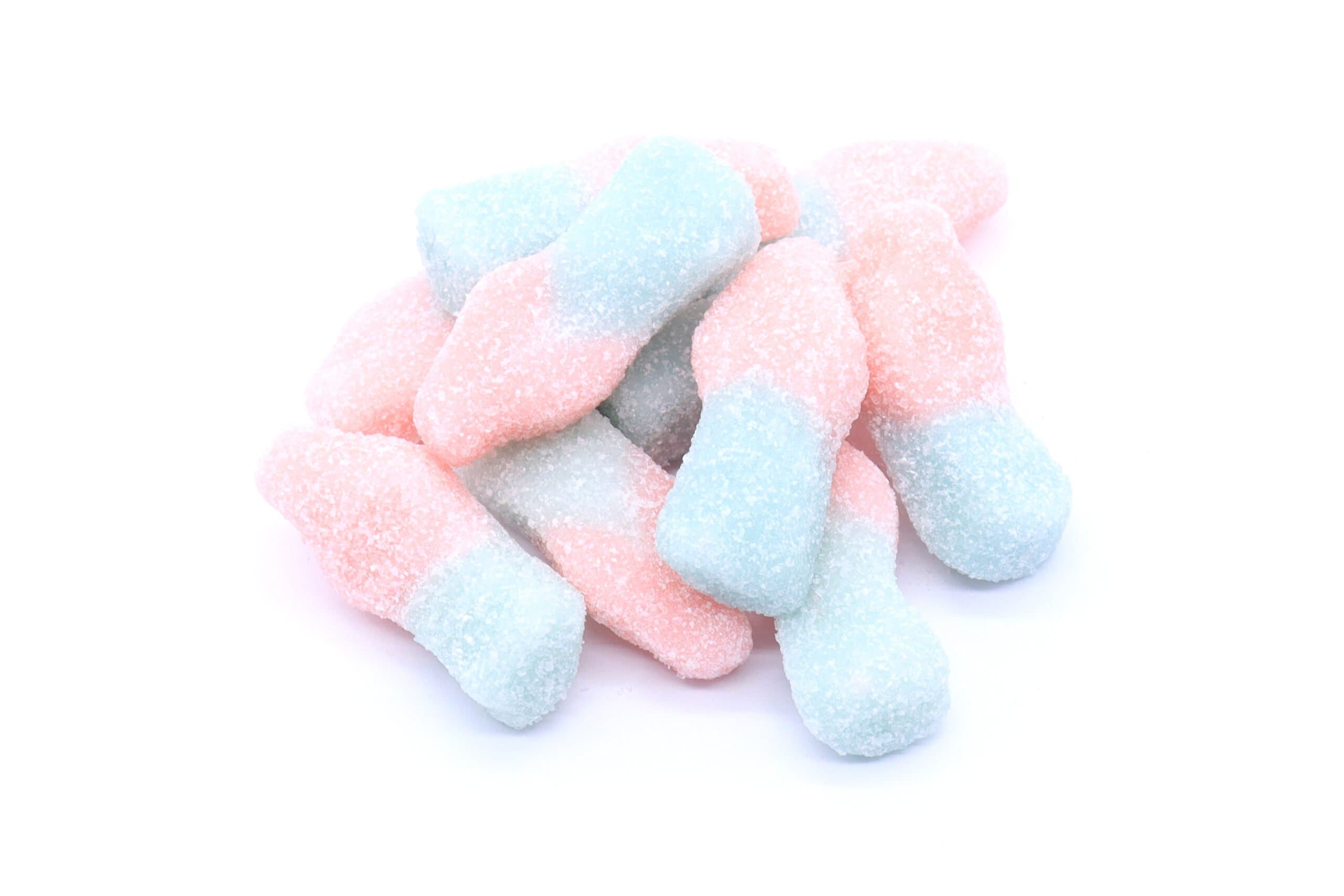 75mg THC Gummies - Sour Bubblegum Bottles