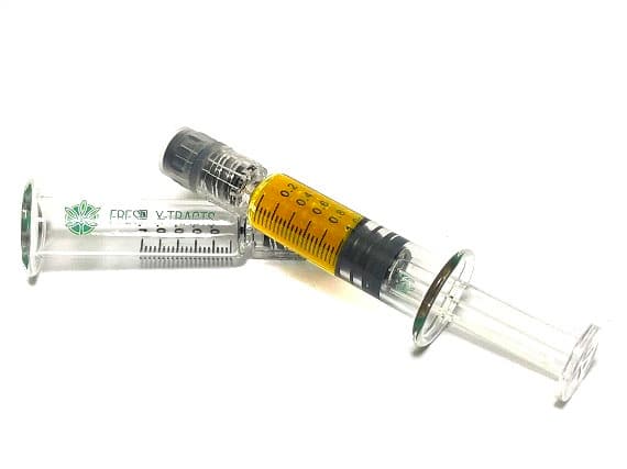 Chocolate Kush Strain - Shatter Syringe - Indica Dominant Hybrid