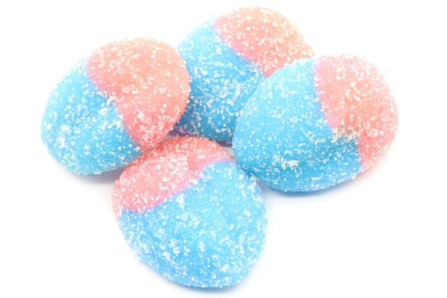 20mg THC Gummies - Blue Raspberry Slices