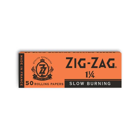 Zig Zag Slow Burning Rolling Papers - 1¼ Size