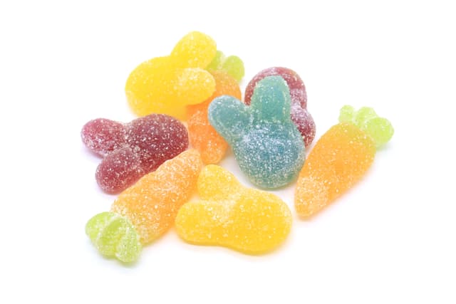 75mg THC Gummies - Sour Easter Gummi Mix