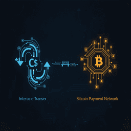 Paying by Interac e-Transfer or Bitcoin