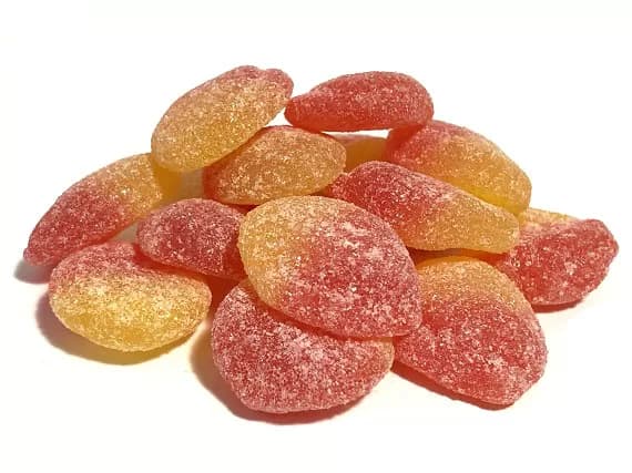 20mg Delta 8 THC Gummies - Fuzzy Peaches