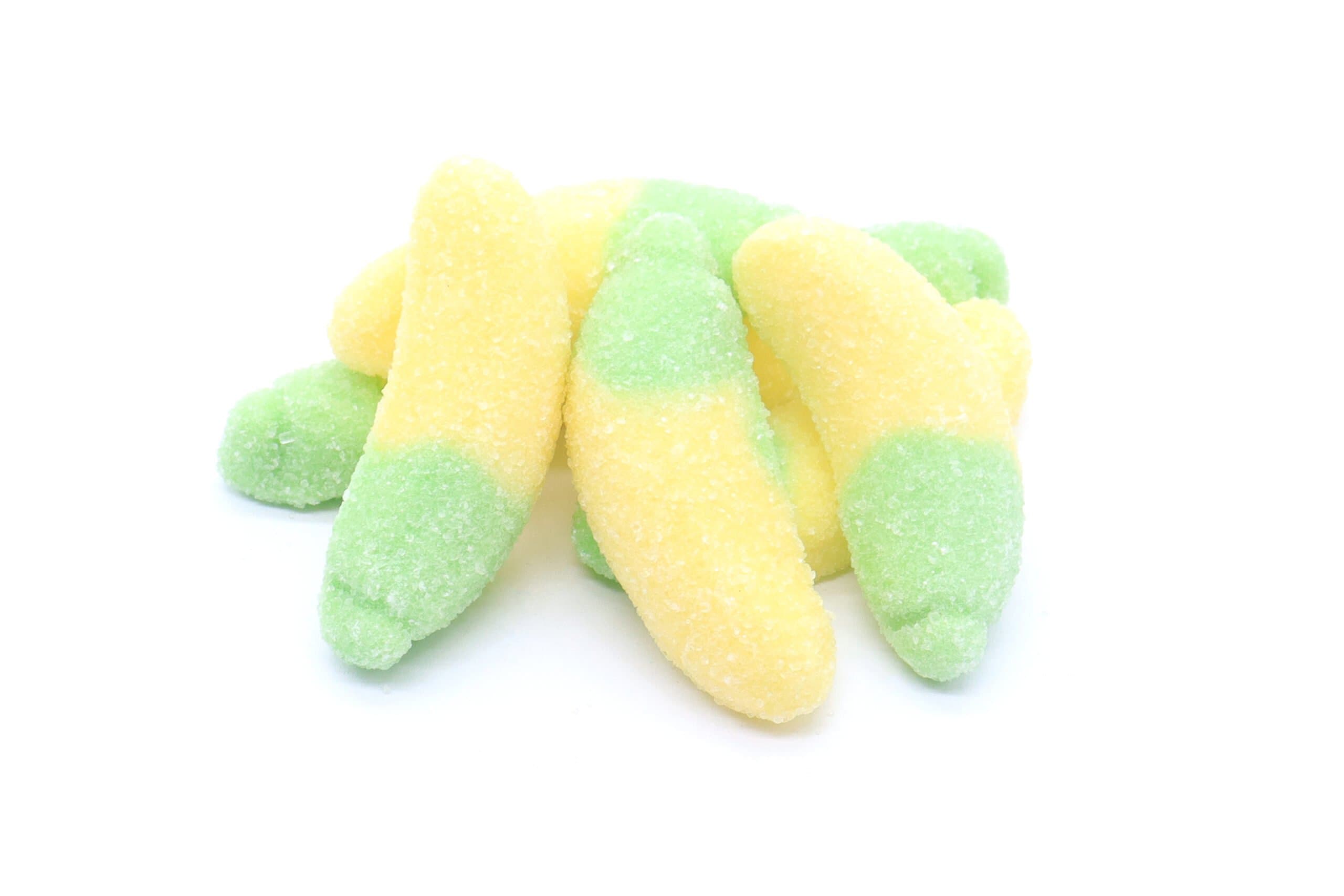 125mg THC Gummies - Green Bananas