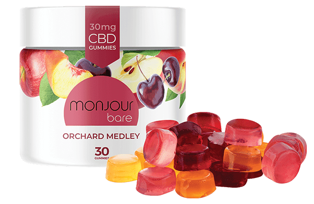 30mg Monjour Bare Orchard Medley - CBD Gummies