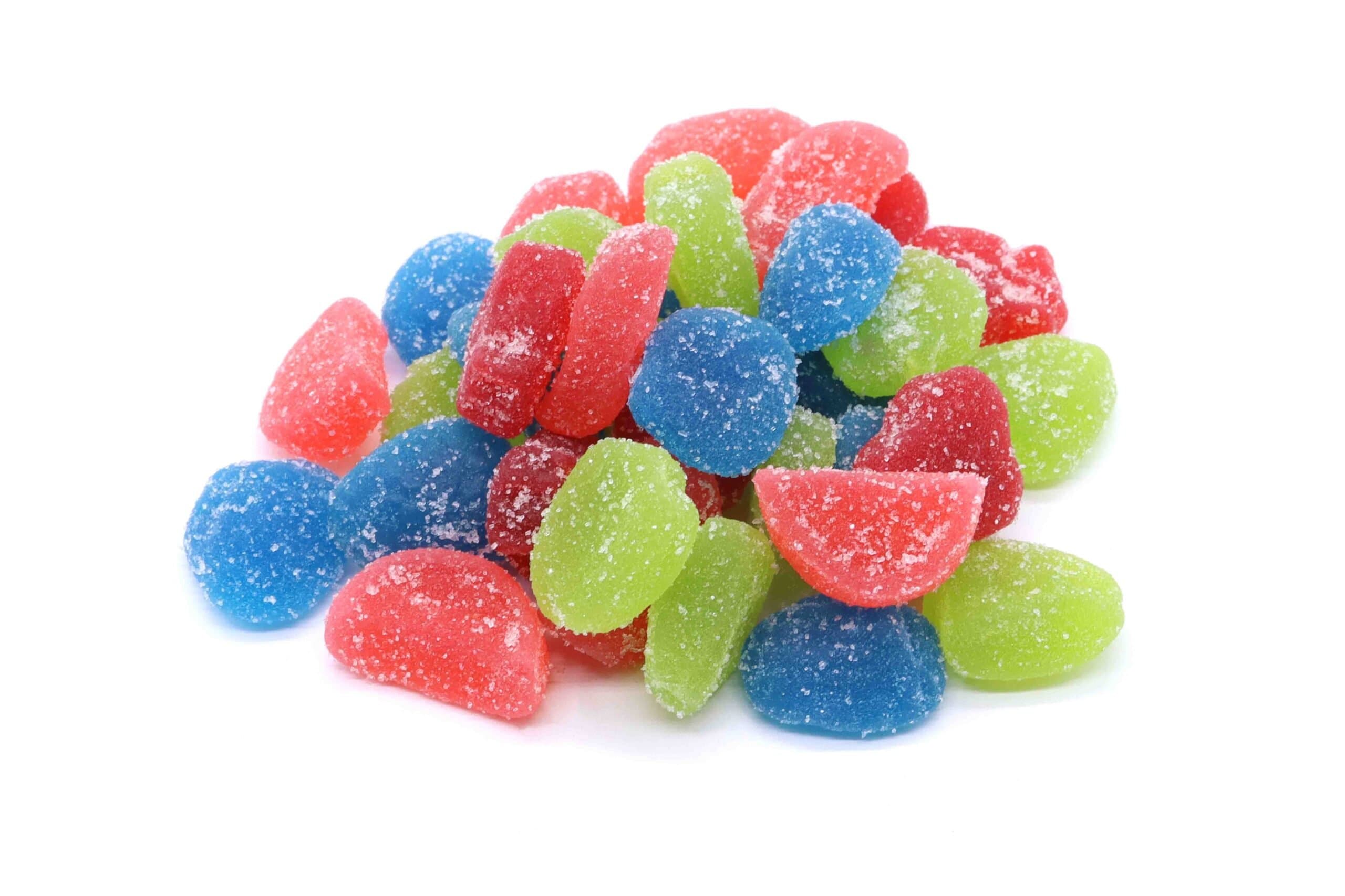 125mg THC Gummies - Jolly Rancher Fruity Sours