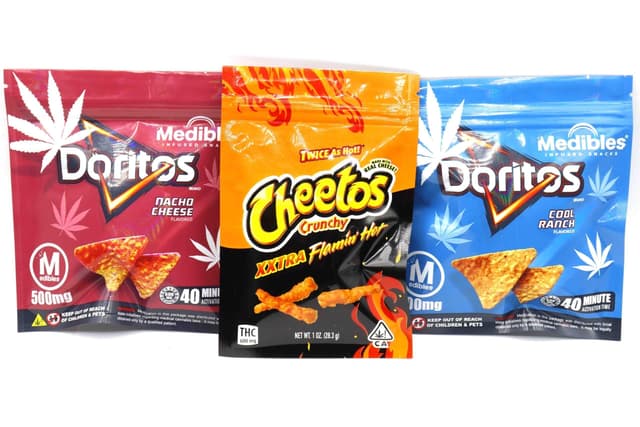 Cannabis Infused Chips - 500mg/600mg THC
