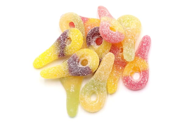 50mg THC Gummies - Sour Keys
