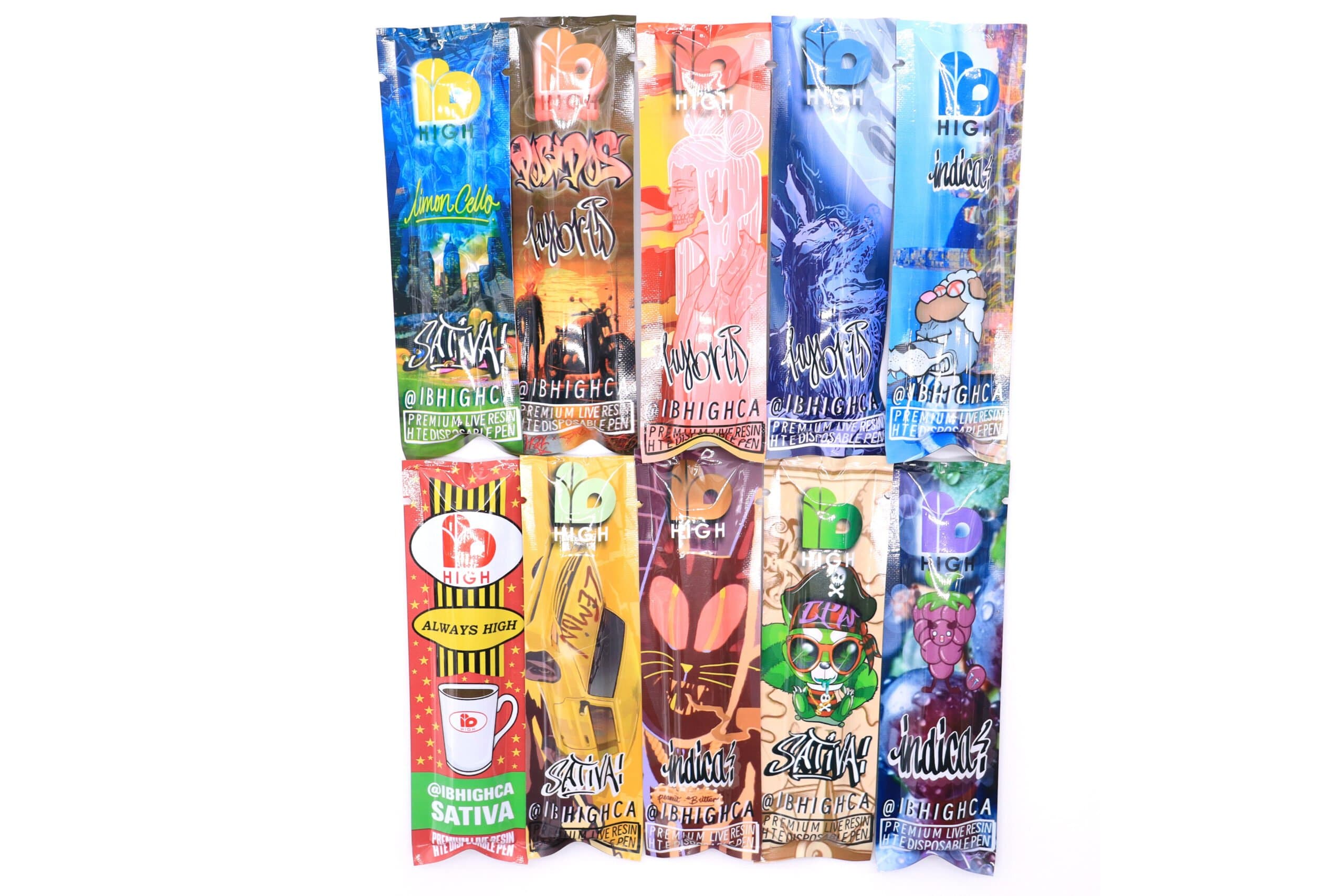 IB High Live Resin HTE Disposable Pen - 1g
