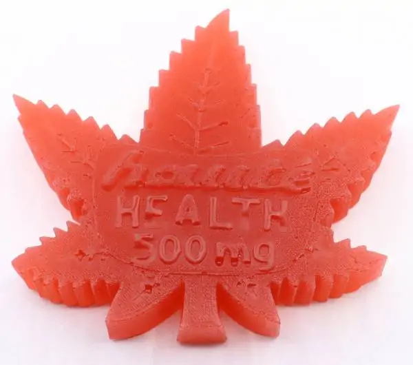 500mg THC Giant Maple Leaf Gummy