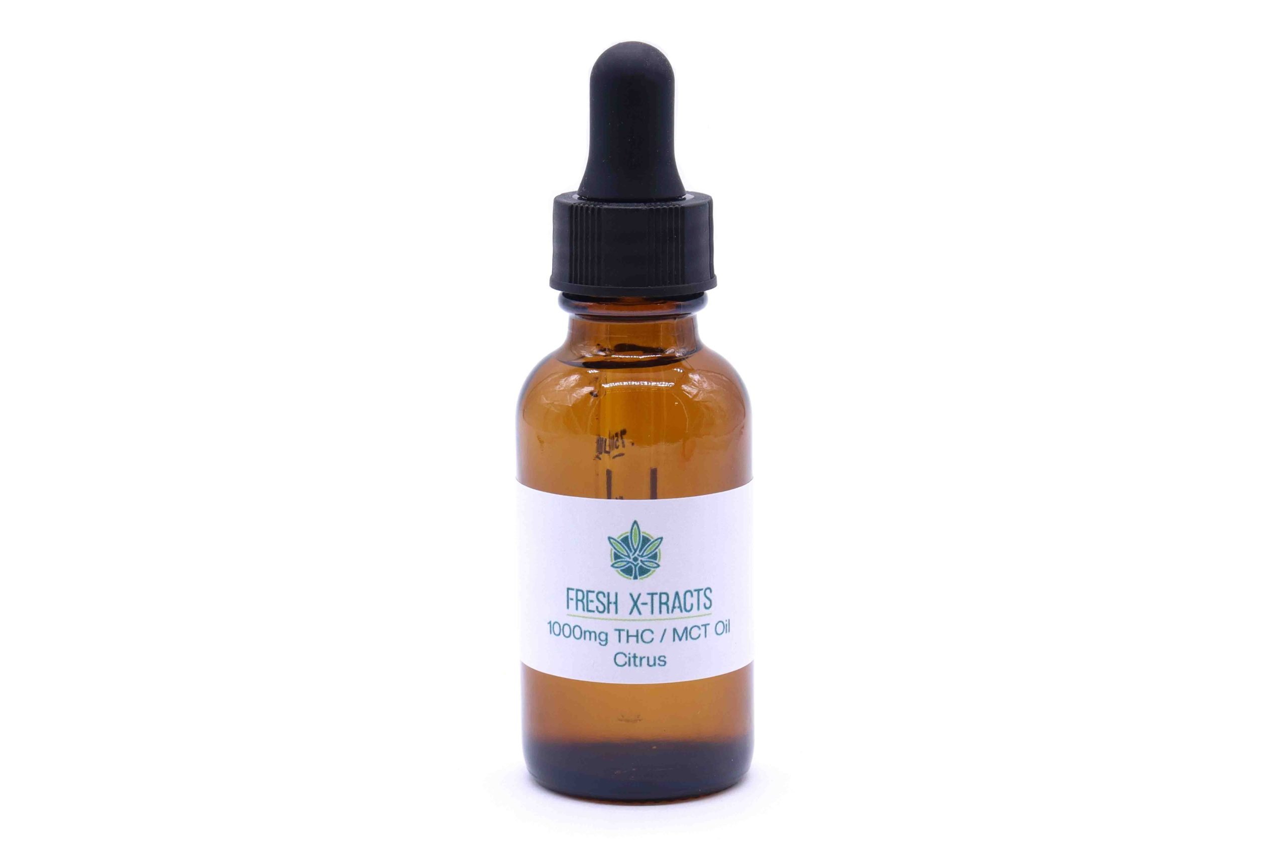 1000mg THC Tincture - Citrus (30ml)